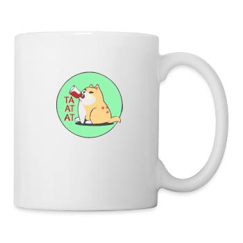 Couko die freche Katze - Tasse - Weiß - Rechts