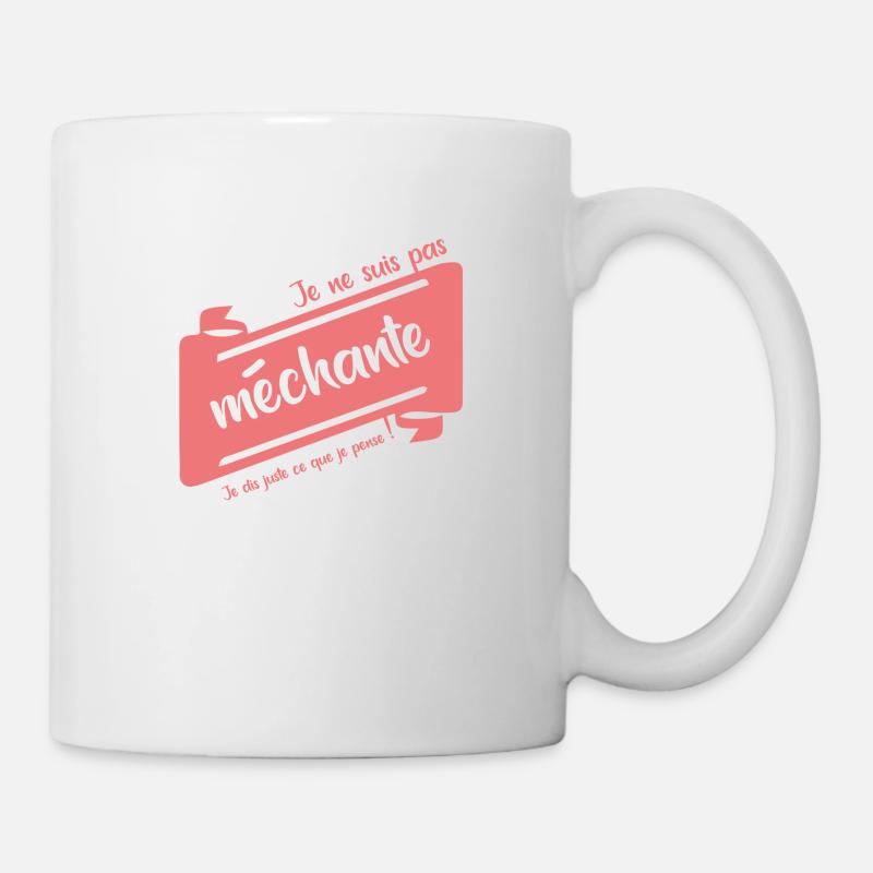 Je ne suis pas méchante ! - Mug blanc - blanc