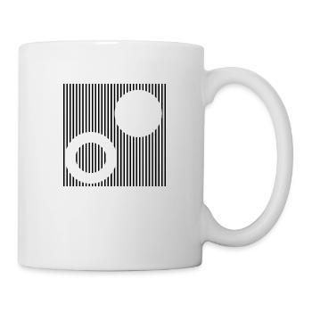 Stripes - Tasse - Weiß - Rechts