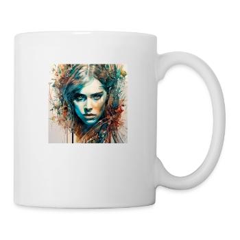 Beautyful Woman - Tasse - Weiß - Rechts
