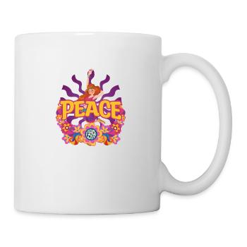 Hippie - Tasse - Weiß - Rechts