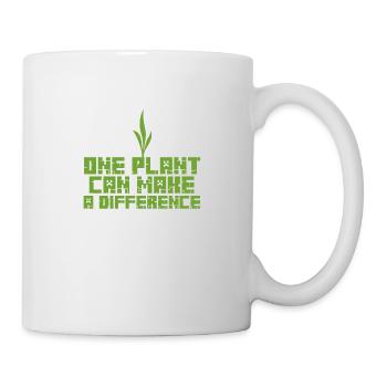 Natur - Tasse - Weiß - Rechts