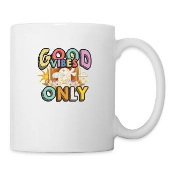 Hippie - Tasse - Weiß - Rechts