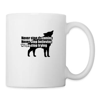 Wolf motivation Wolf motivation - Mug - white - Right