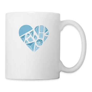 Heart of Boulder Stones - Mug - white - Right