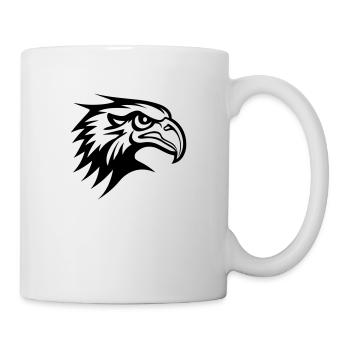 Adler Ungry Fliege 01 - Tasse - Weiß - Rechts
