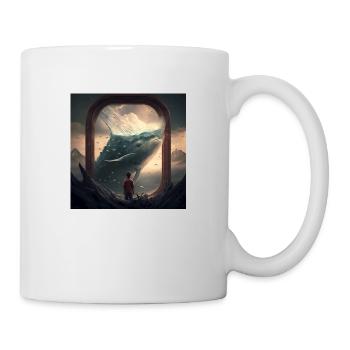 Whale - Tasse - Weiß - Rechts