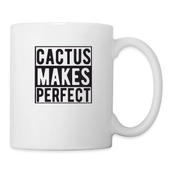Le cactus rend parfait - Mug blanc - blanc - Droite