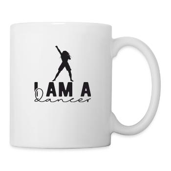 Je suis danseuse - Mug blanc - blanc - Droite