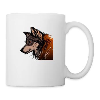 The Wolf - Mug - white - Right