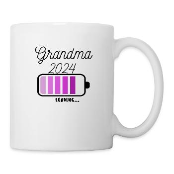Grandma loading 2024 Schwangerschaftsankündigung - Tasse - Weiß - Rechts