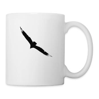 aigle volant - Mug blanc - blanc - Droite