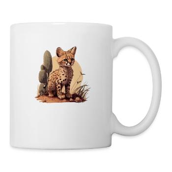The wild kitten - Mug - white - Right