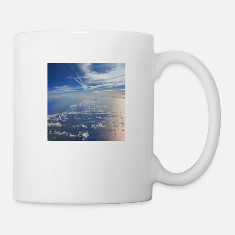 Photographie du ciel 05 - Mug blanc - blanc