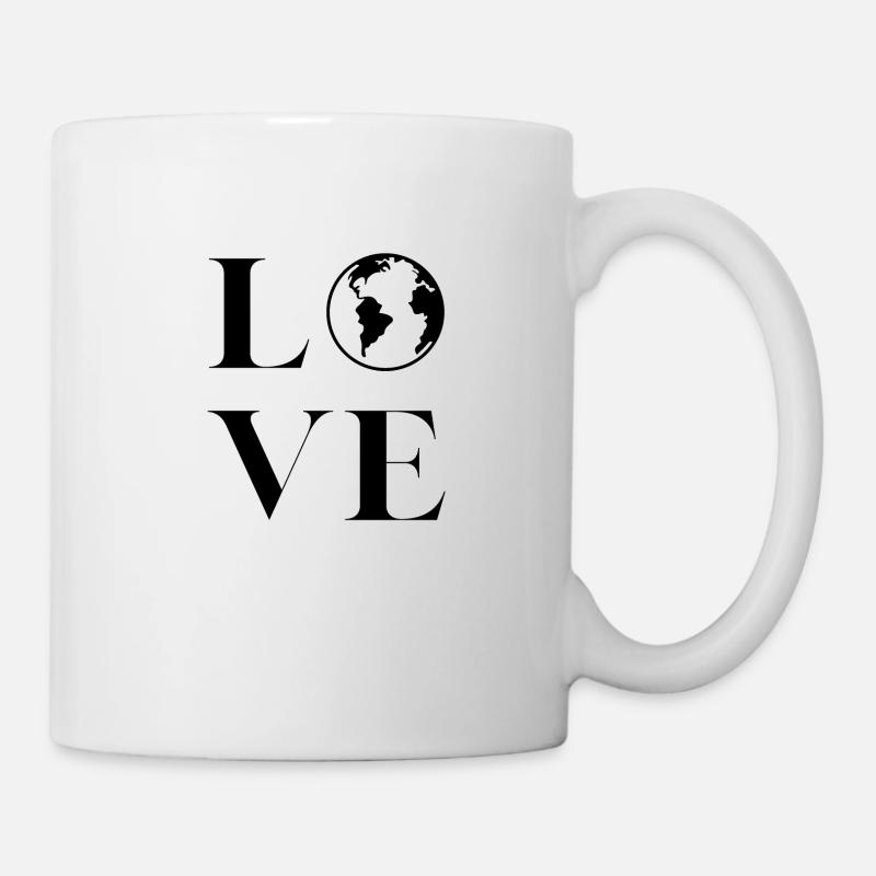 Liebe Umwelt - Tasse - Weiß