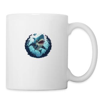 Goblin Shark - Tasse - Weiß - Rechts