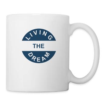 Living The Dream design from Limitless movie - Mug - white - Right