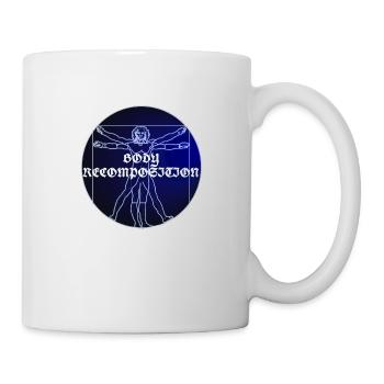 BODY RECOMPOSITION LOGO DESIGN - Tasse - Weiß - Rechts