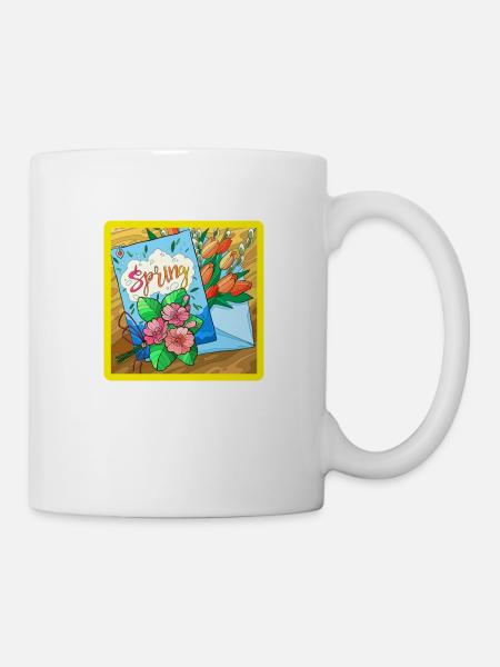 Spring - Tasse - Weiß