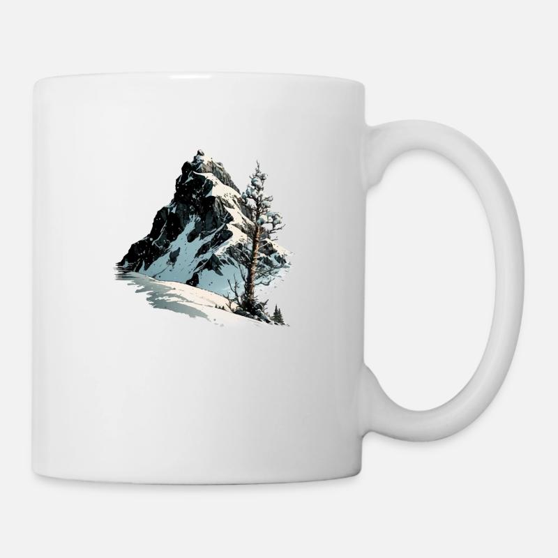 La montagne - Mug blanc - blanc