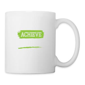 Belief in success - Mug - white - Right