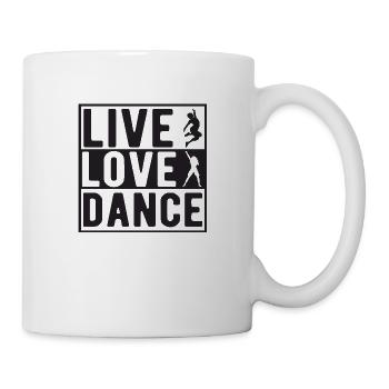 Live Love Dance - Mug - white - Right