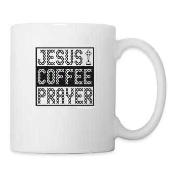 Jesus Coffee Prayer - Mug - white - Right