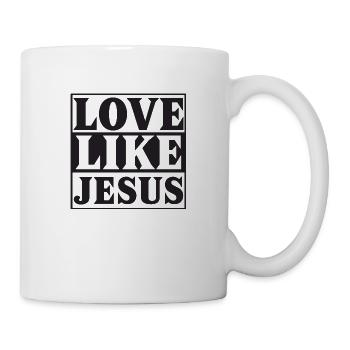 Aimer comme Jésus - Mug blanc - blanc - Droite