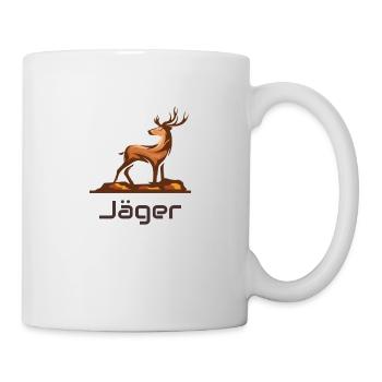 Jäger - Tasse - Weiß - Rechts