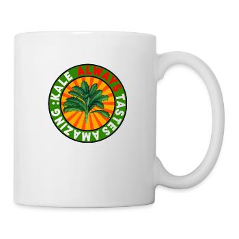 Kale always tastes amazing - Mug - white - Right