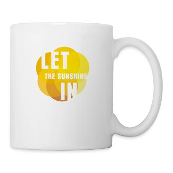 Let the sunshine in - Mug - white - Right