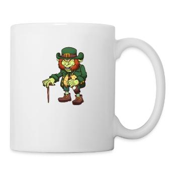 Böser Kobold - Tasse - Weiß - Rechts