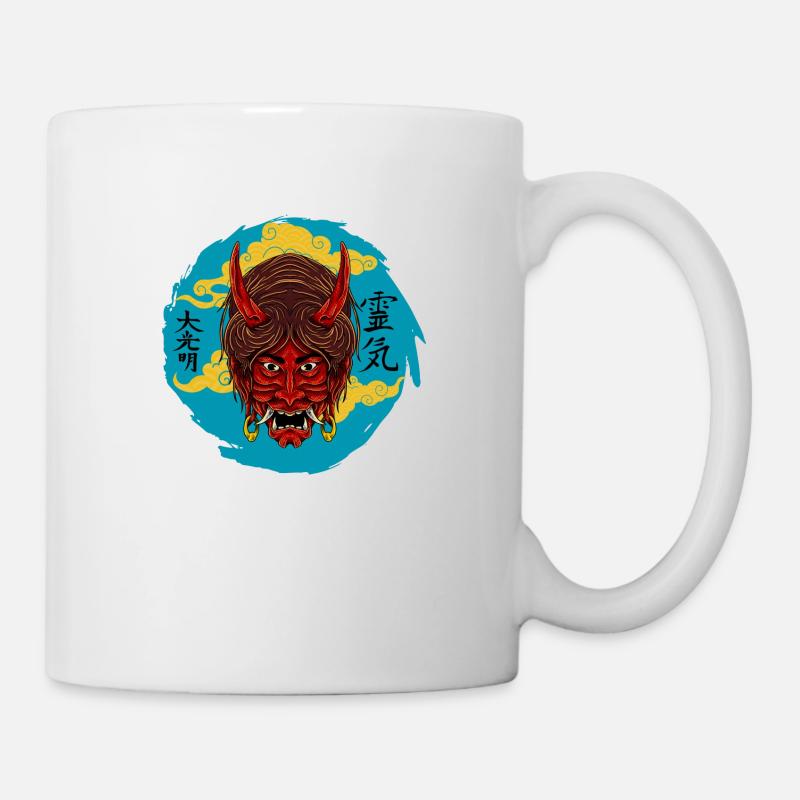 Le diable la nuit - Mug blanc - blanc