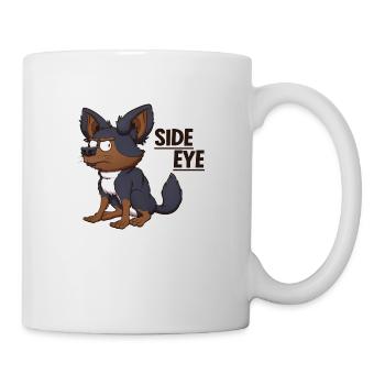 Side Eye Meme - Chihuahua Dog - Mug - white - Right