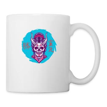 Demon Geisha - Tasse - Weiß - Rechts