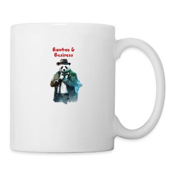 Bamboo und Business - Tasse - Weiß - Rechts