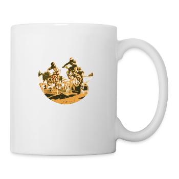 BMX - Tasse - Weiß - Rechts