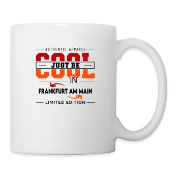 Frankfurt am Main Meine Stadt Cool I Love Reise - Tasse - Weiß - Rechts