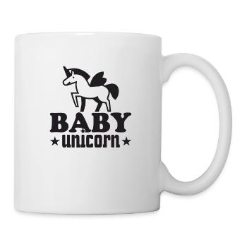 Bébé licorne - Mug blanc - blanc - Droite