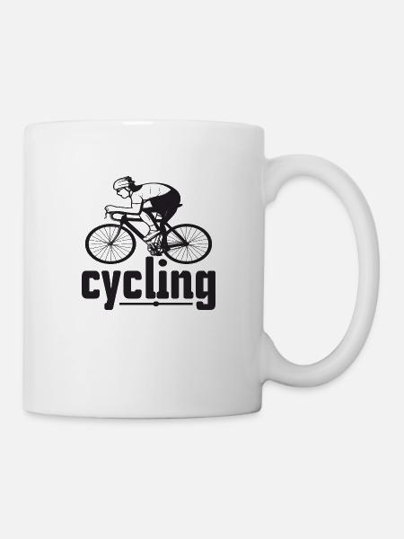 Cycling - Tasse - Weiß