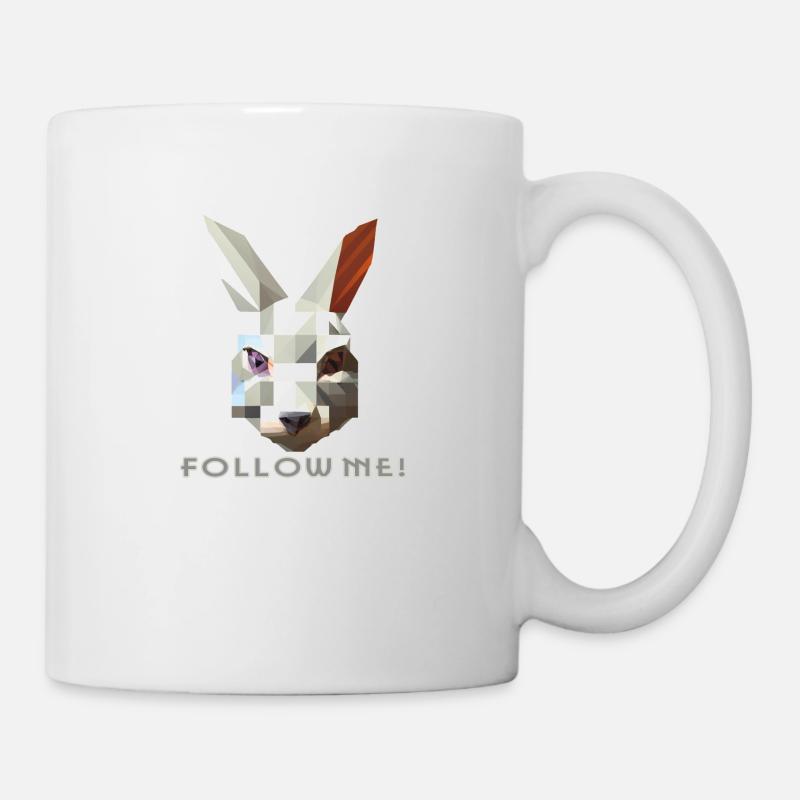 White Rabbit - Tasse - Weiß