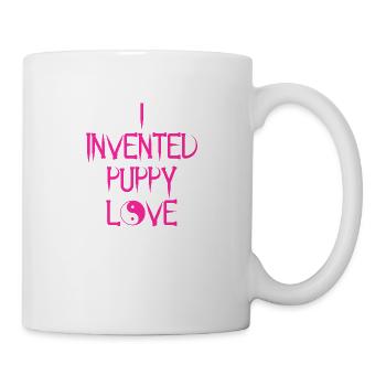 I invented puppy love - Mug - white - Right