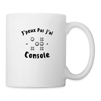 J'Peux Pas J'Ai Console - Mug blanc - blanc - Droite