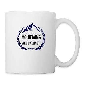 mountains are calling - Mug - white - Right