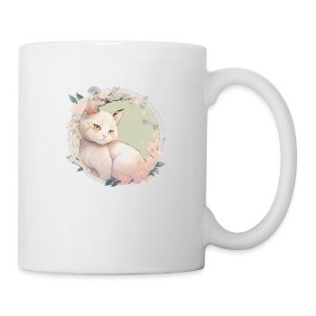 japanese cat heilige Birma - Tasse - Weiß - Rechts