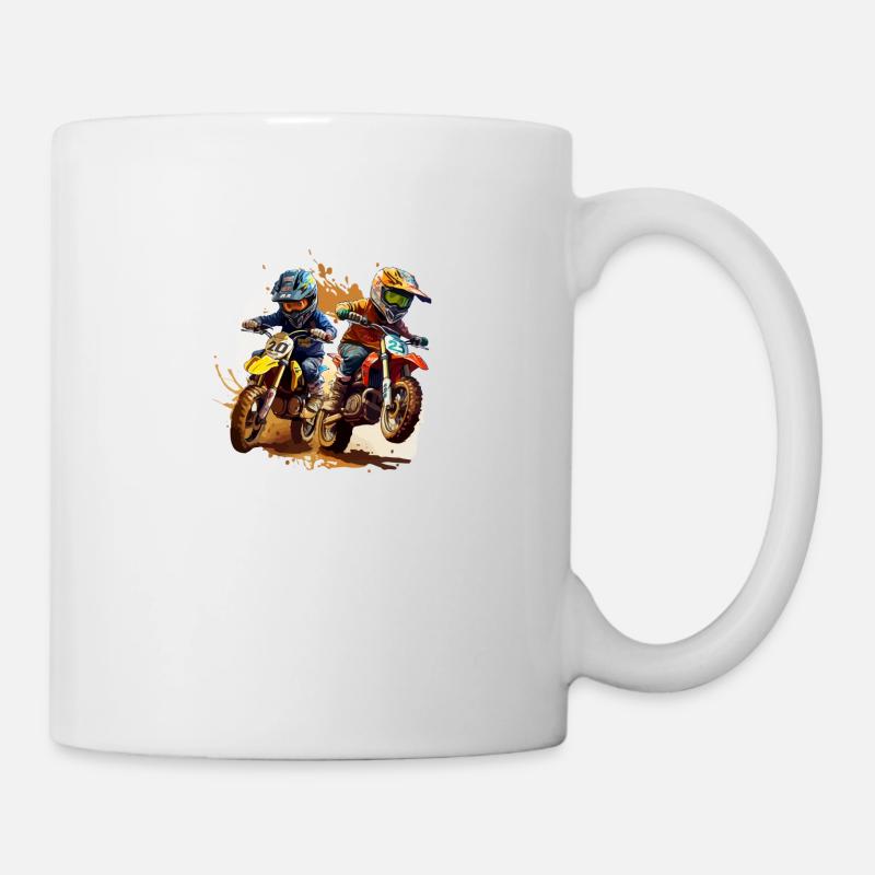Vivre pour rouler - Mug blanc - blanc