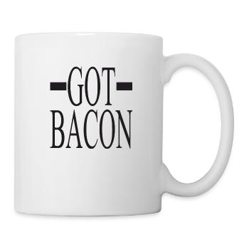 Got Bacon - Tasse - Weiß - Rechts