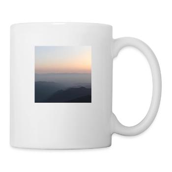 Sunrise over Bergen - Mug - white - Right
