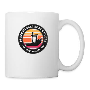 Benchy Professional Boat Builder - Mug - white - Right