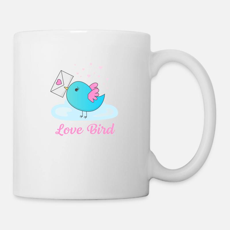 Love Bird - Tasse - Weiß